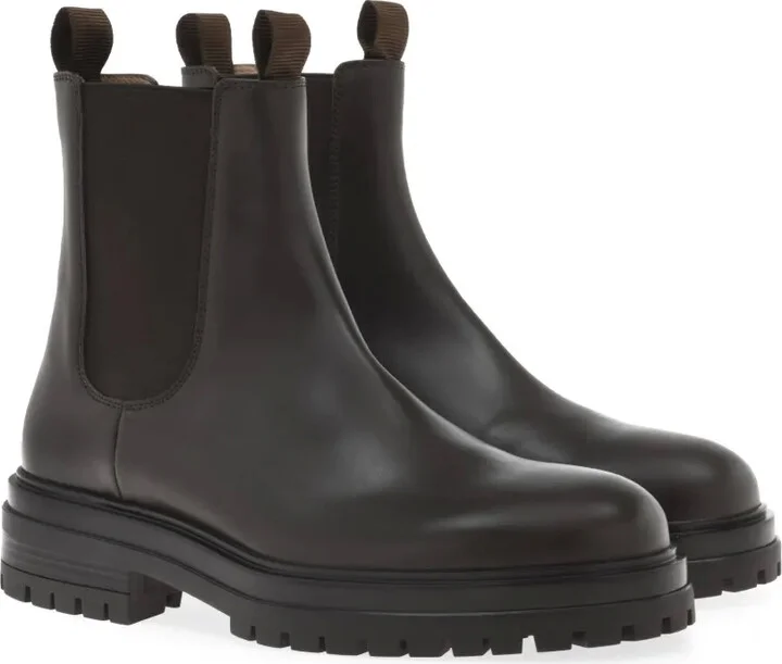 Patent-Leather Ankle Boots - Image 2