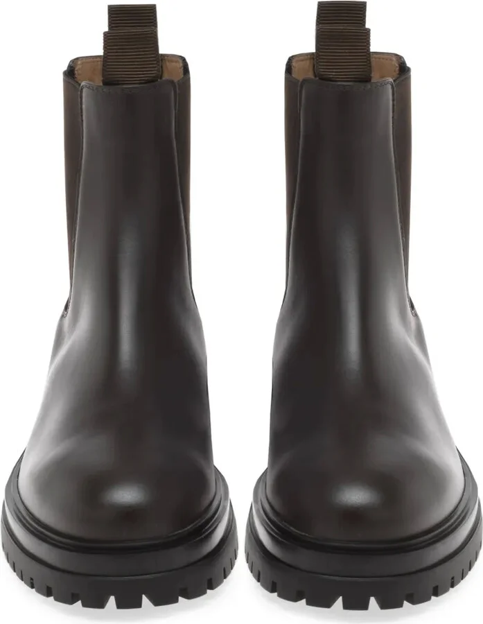 Patent-Leather Ankle Boots - Image 3