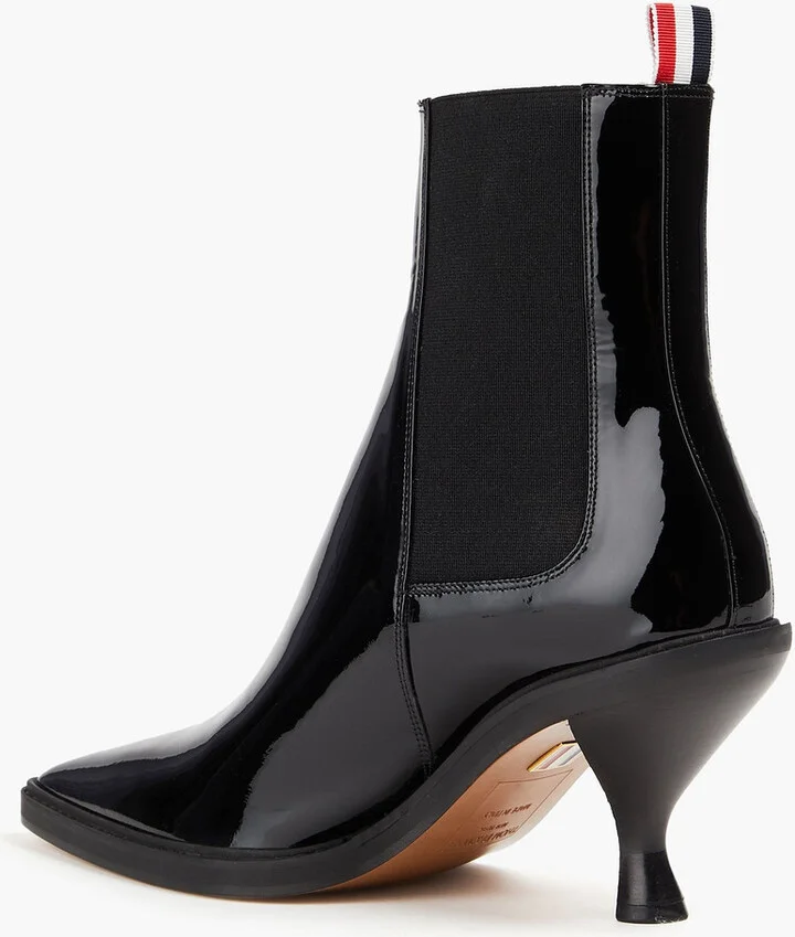 Patent-leather ankle boots - Image 3