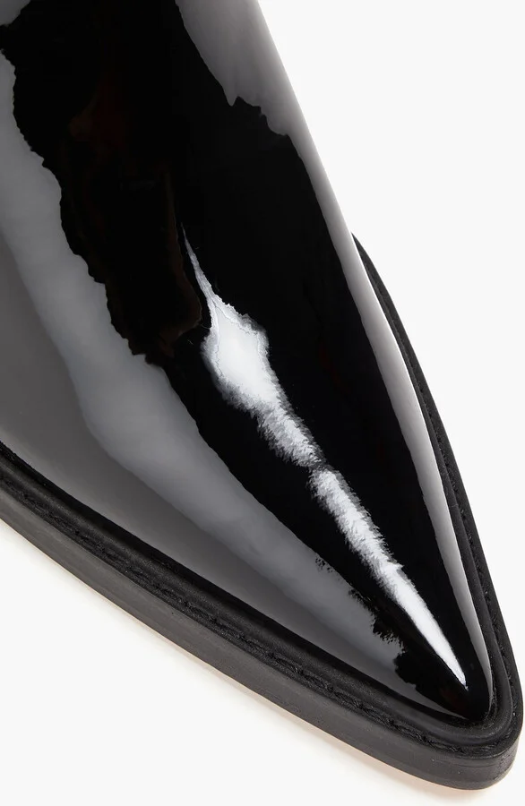 Patent-leather ankle boots - Image 4