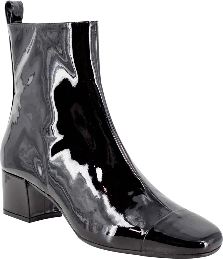 Patent-leather Ankle Boots - Image 2