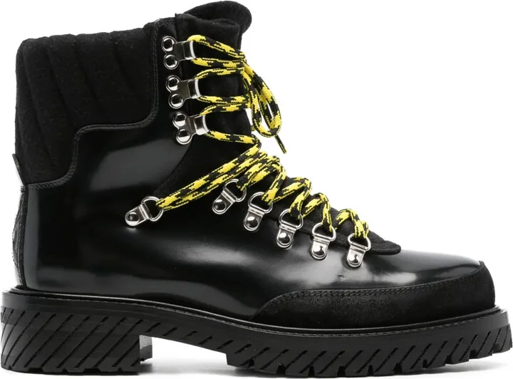 Patent-Leather Ankle Boots
