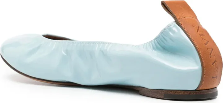 Patent Leather Ballerina Shoes - Image 3
