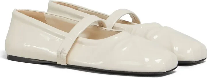 Patent-Leather Ballerina Shoes - Image 2