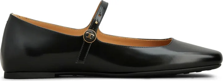 Patent-Leather Ballerina Shoes