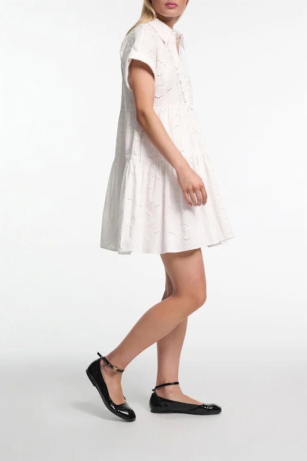 Patent leather ballerinas with ankle strap - Image 3