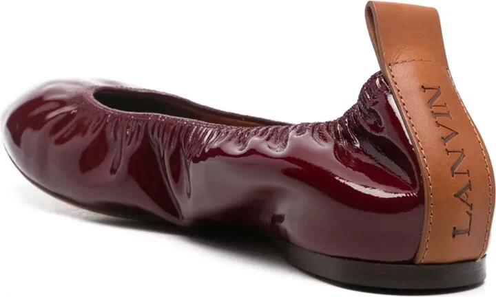 Patent Leather Ballet Flats - Image 3