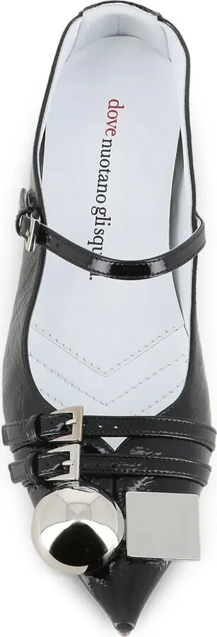 Patent Leather Ballet Flats - Image 4