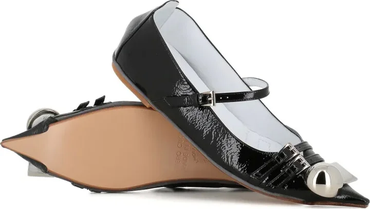 Patent Leather Ballet Flats - Image 5