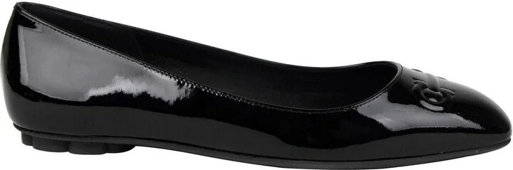 Patent Leather Ballet Flats | Black - Image 5