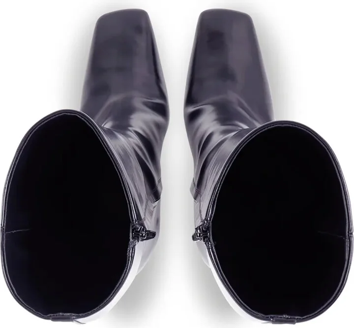 Patent-Leather Boots - Image 4
