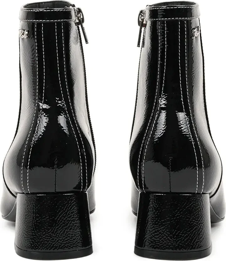 Patent-Leather Boots - Image 4