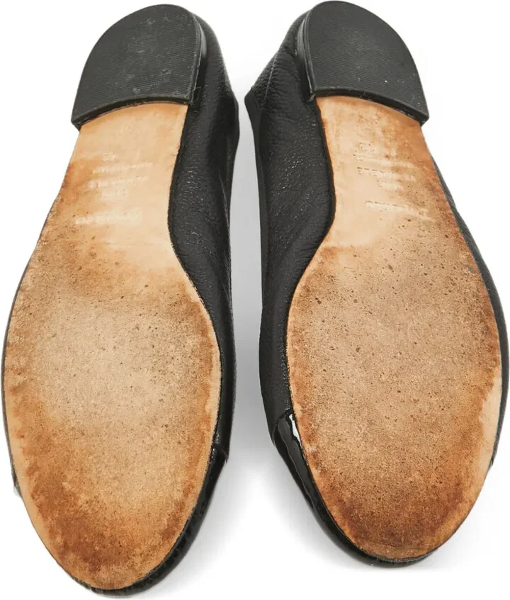Patent Leather Bow Ballet Flats - Image 4