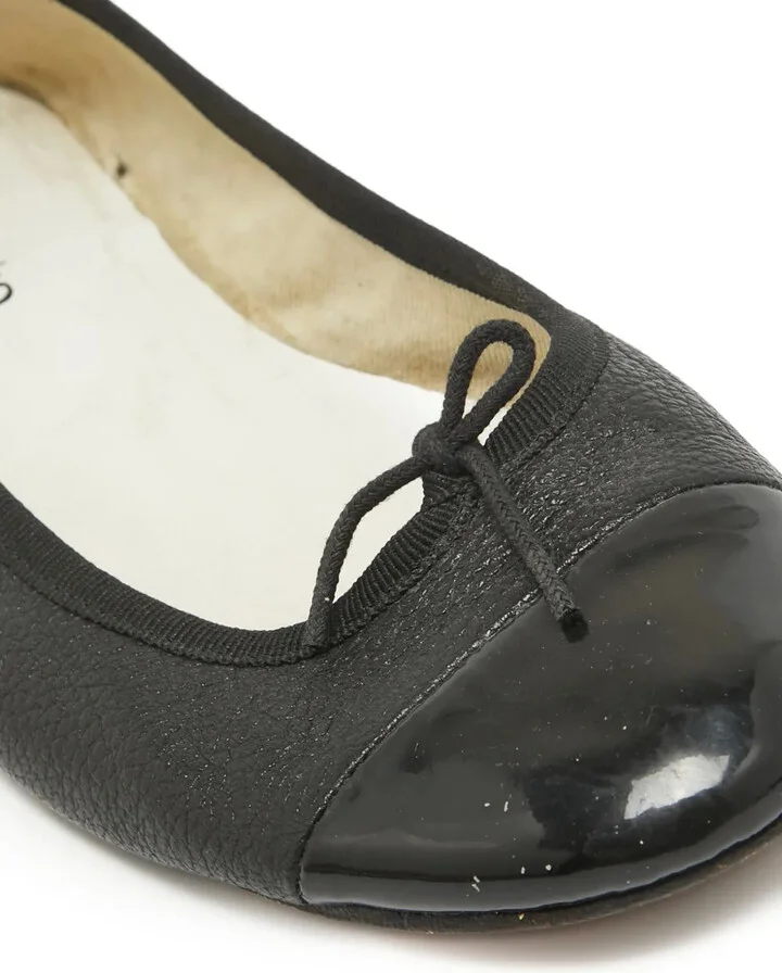 Patent Leather Bow Ballet Flats - Image 5