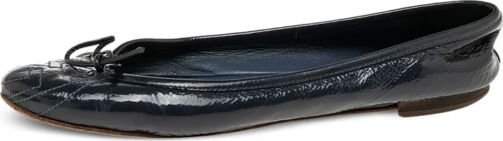 Patent Leather Bow Ballet Flats