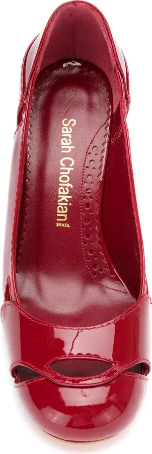 patent leather Bruxelas pumps - Image 4