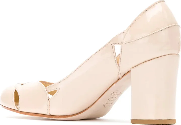 patent leather Bruxelas pumps - Image 3