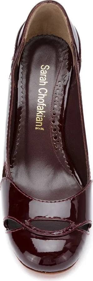 patent leather Bruxelas pumps - Image 4