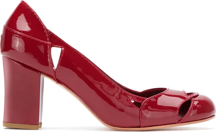 patent leather Bruxelas pumps
