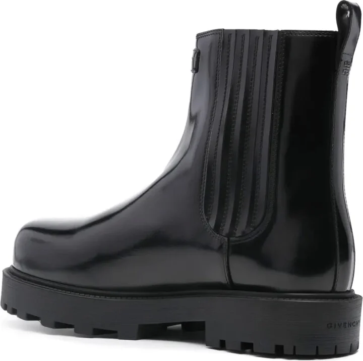 patent leather Chelsea boots - Image 3