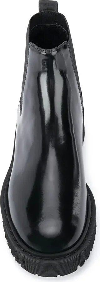 Patent Leather Chelsea Boots - Image 4
