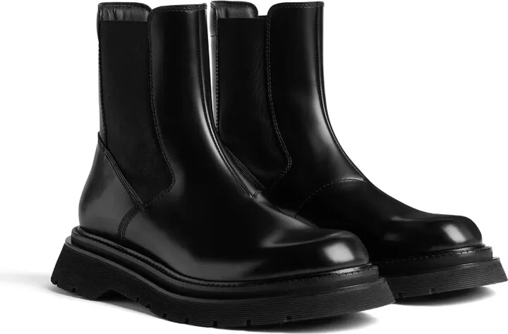patent leather Chelsea boots - Image 2