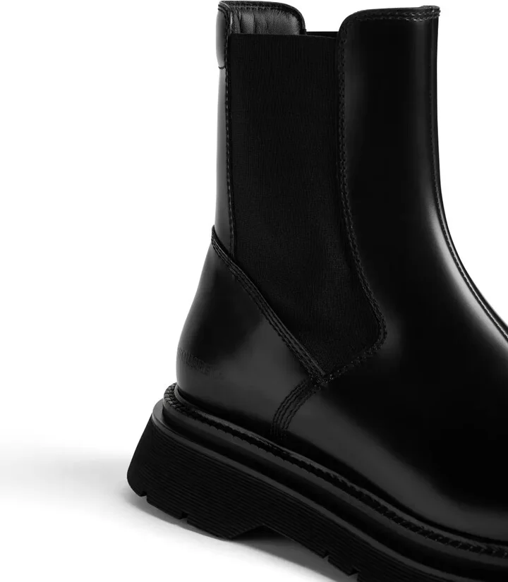 patent leather Chelsea boots - Image 4