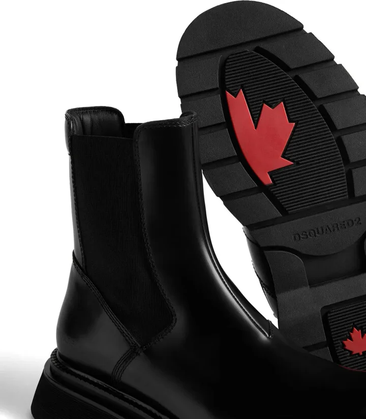 patent leather Chelsea boots - Image 5