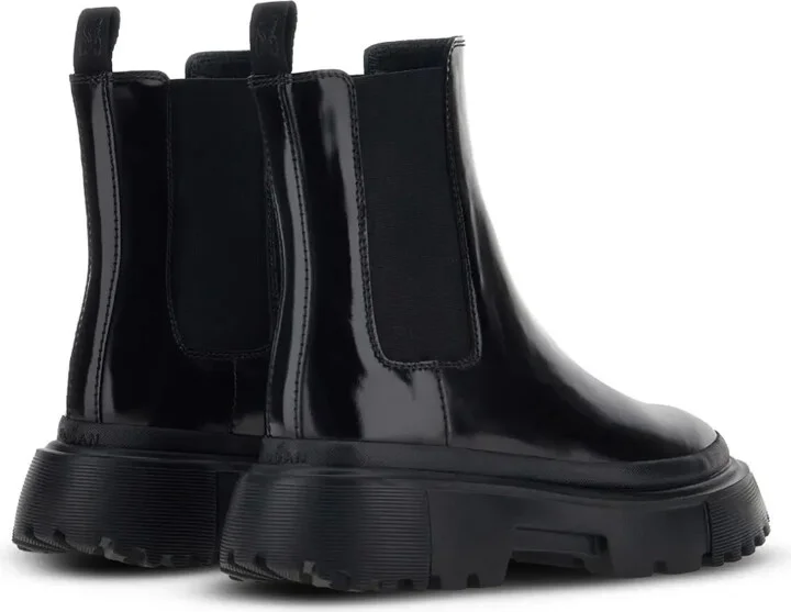patent-leather Chelsea boots - Image 3