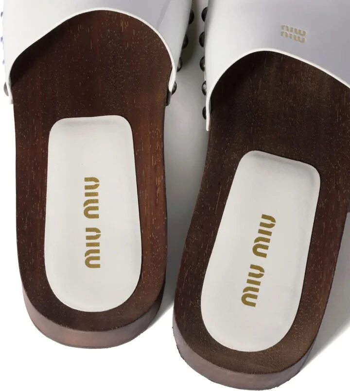 Patent-Leather Clogs - Image 3