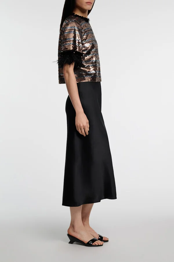 Patent leather contour wedges - Image 2
