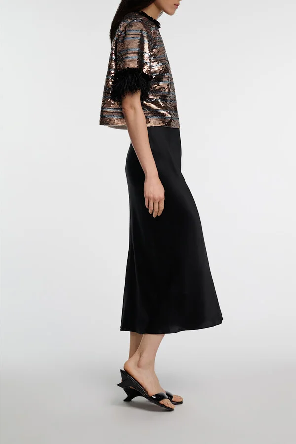 Patent leather contour wedges - Image 3
