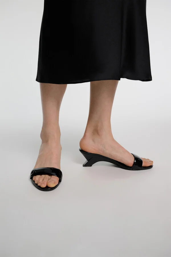 Patent leather contour wedges - Image 6