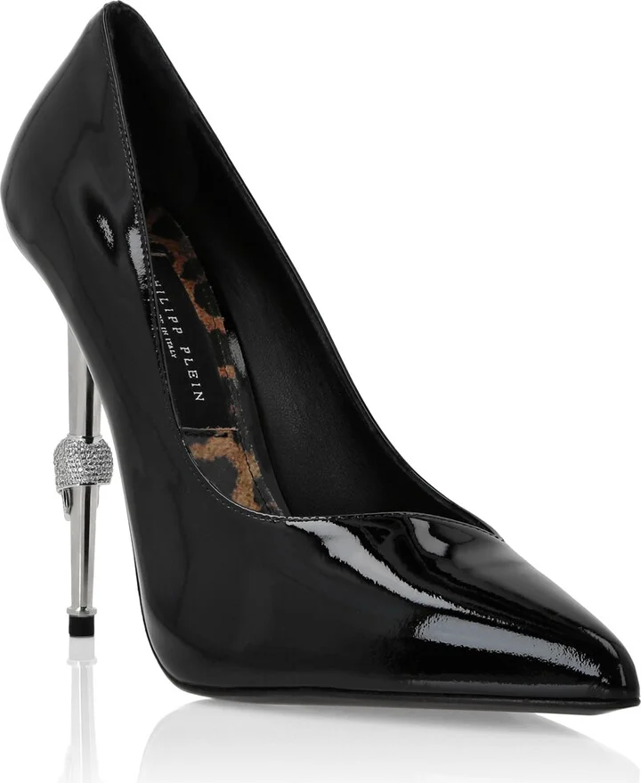 Patent Leather Decollete Hi-Heels