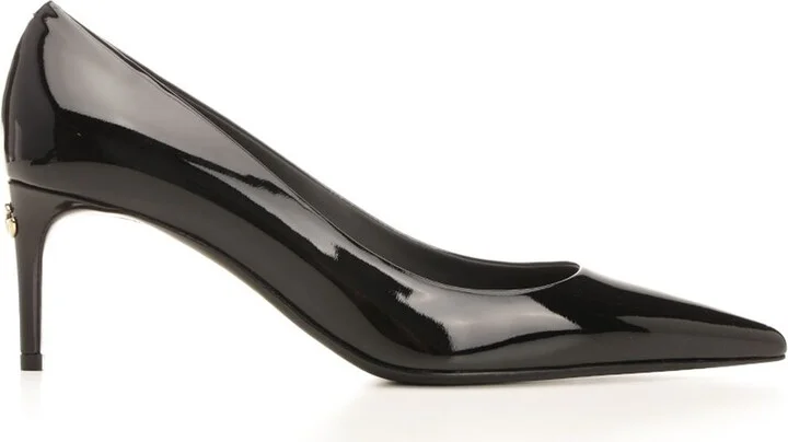 Patent Leather DéColleté Pumps Black