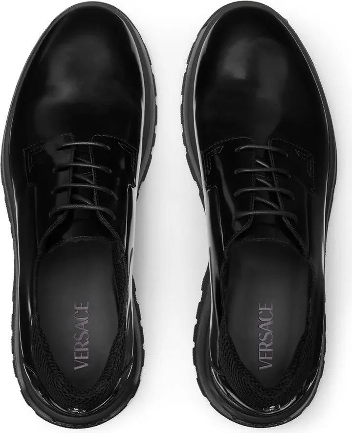 Patent Leather Derby Shoes - Image 3