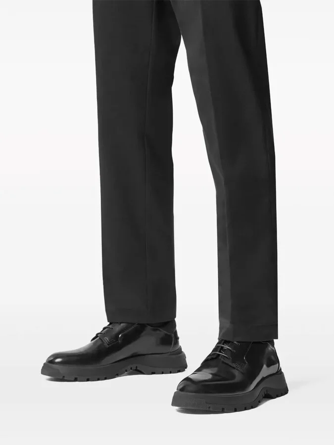 Patent Leather Derby Shoes - Image 4