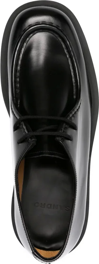 Patent Leather Derby Shoes - Image 4