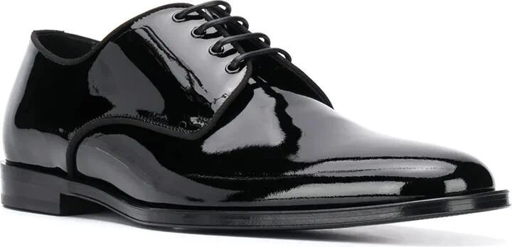 Patent Leather Derby Shoes - Image 2