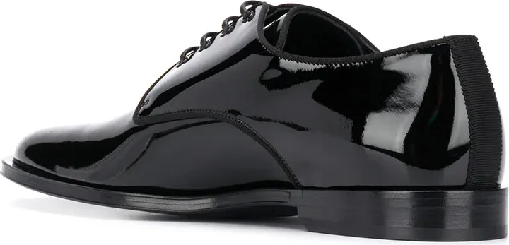 Patent Leather Derby Shoes - Image 3