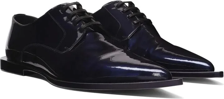 Patent Leather Derby Shoes - Image 2