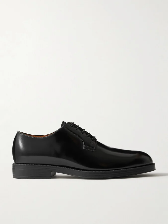 Patent-Leather Derby Shoes