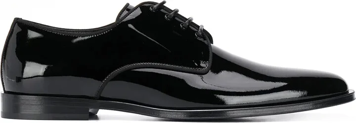 Patent Leather Derby Shoes