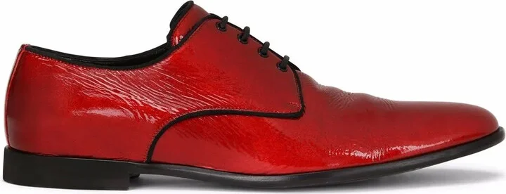 patent leather Derby shoes