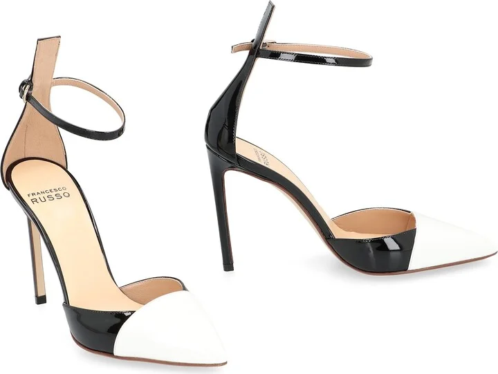 Patent Leather Heel Sandals - Image 3
