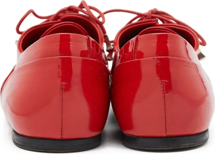 Patent Leather Lace Shoes - Image 3