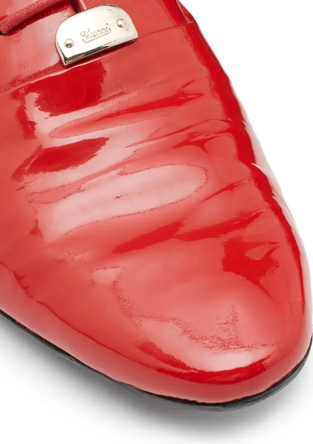 Patent Leather Lace Shoes - Image 5