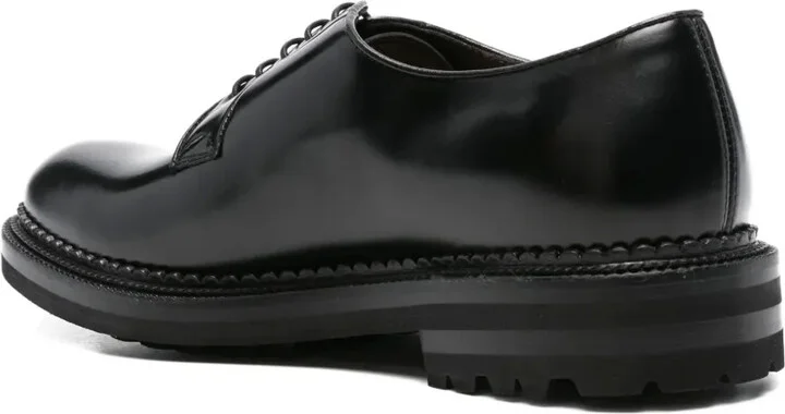 patent leather lace-up Derby shoes - Image 3