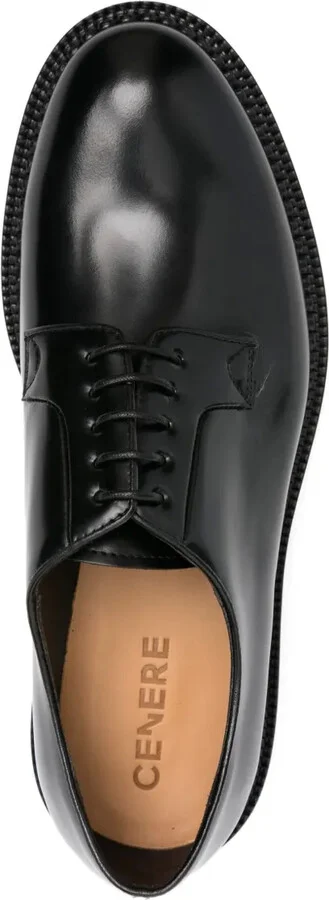 patent leather lace-up Derby shoes - Image 4