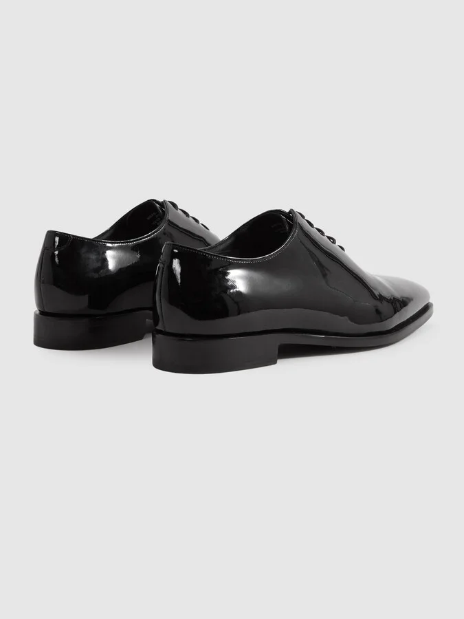 Patent Leather Lace-up Shoes - Image 4